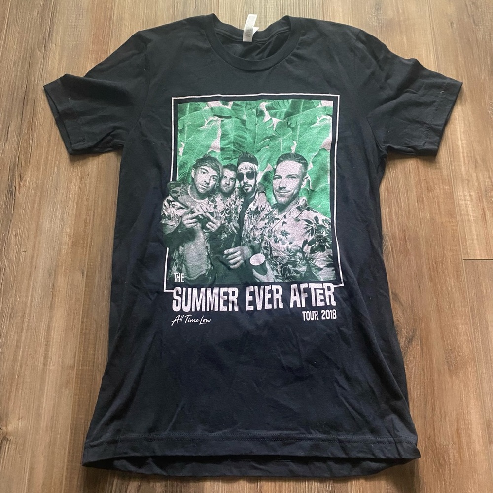 All Time Low Band "Summer Ever After" 2018 Tour T-Shirt Size S
